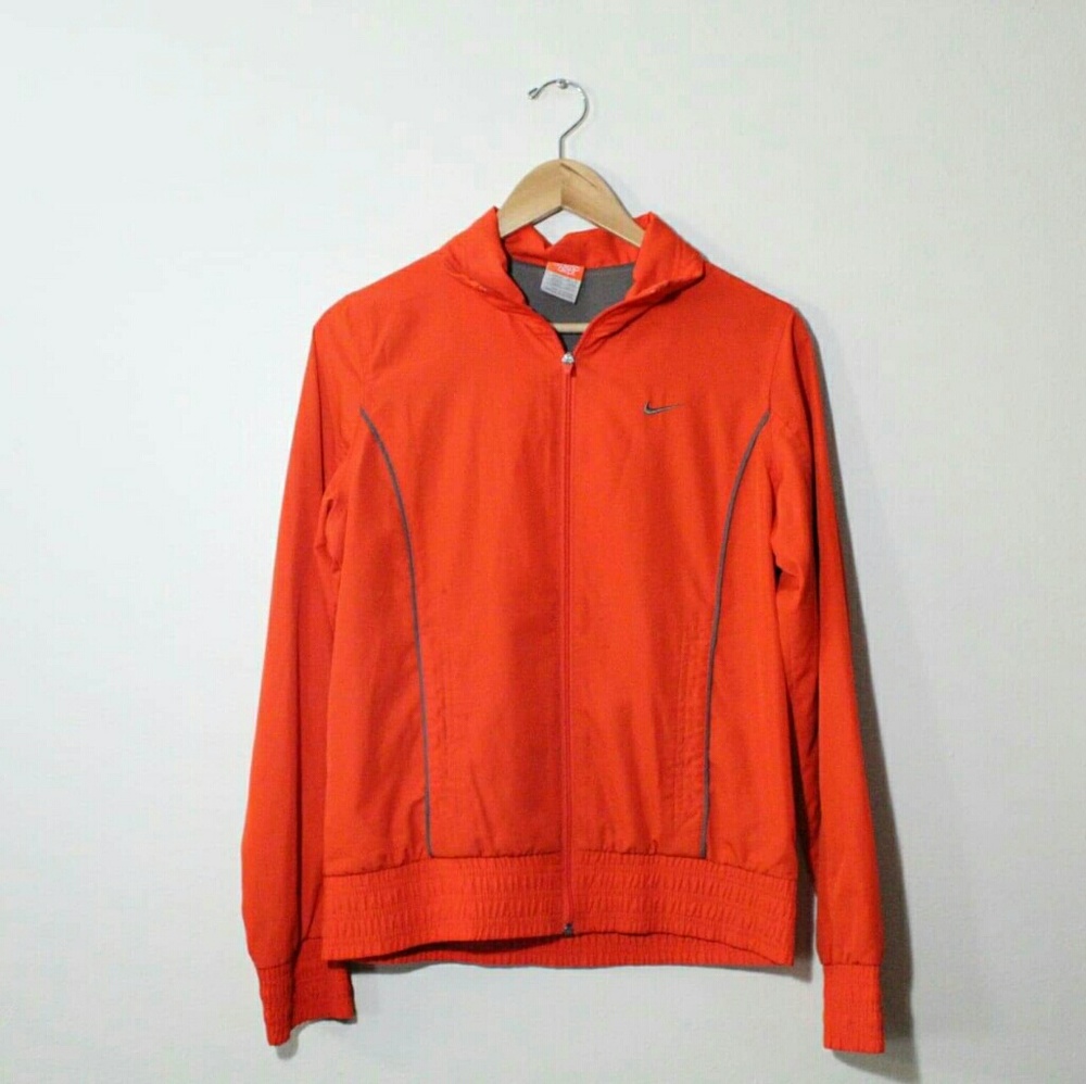 Nike orange jacket